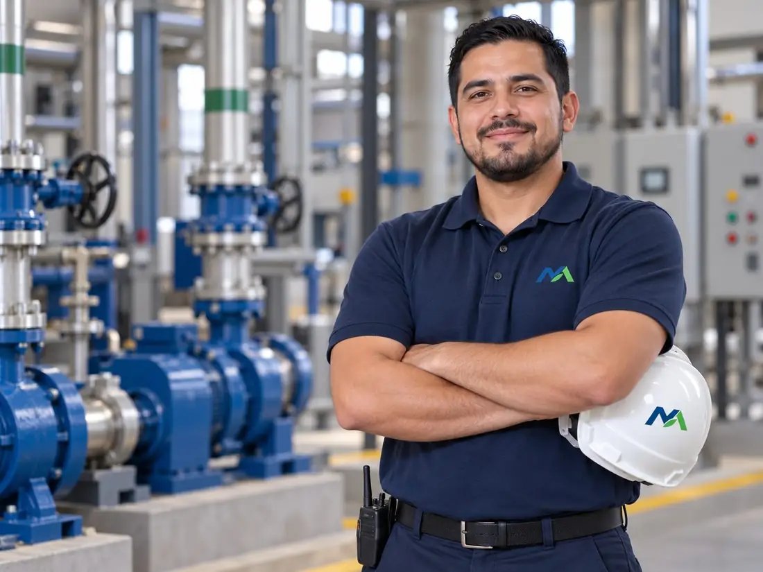 Técnico de Mantenimiento Asertivo en cuarto de máquinas